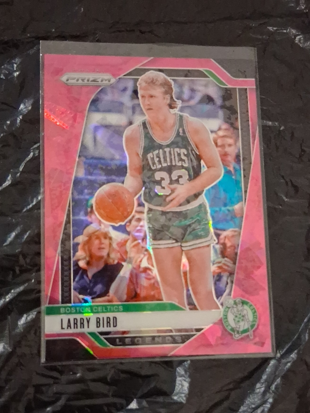 Panini Prizm Basketball Card - Green and White
